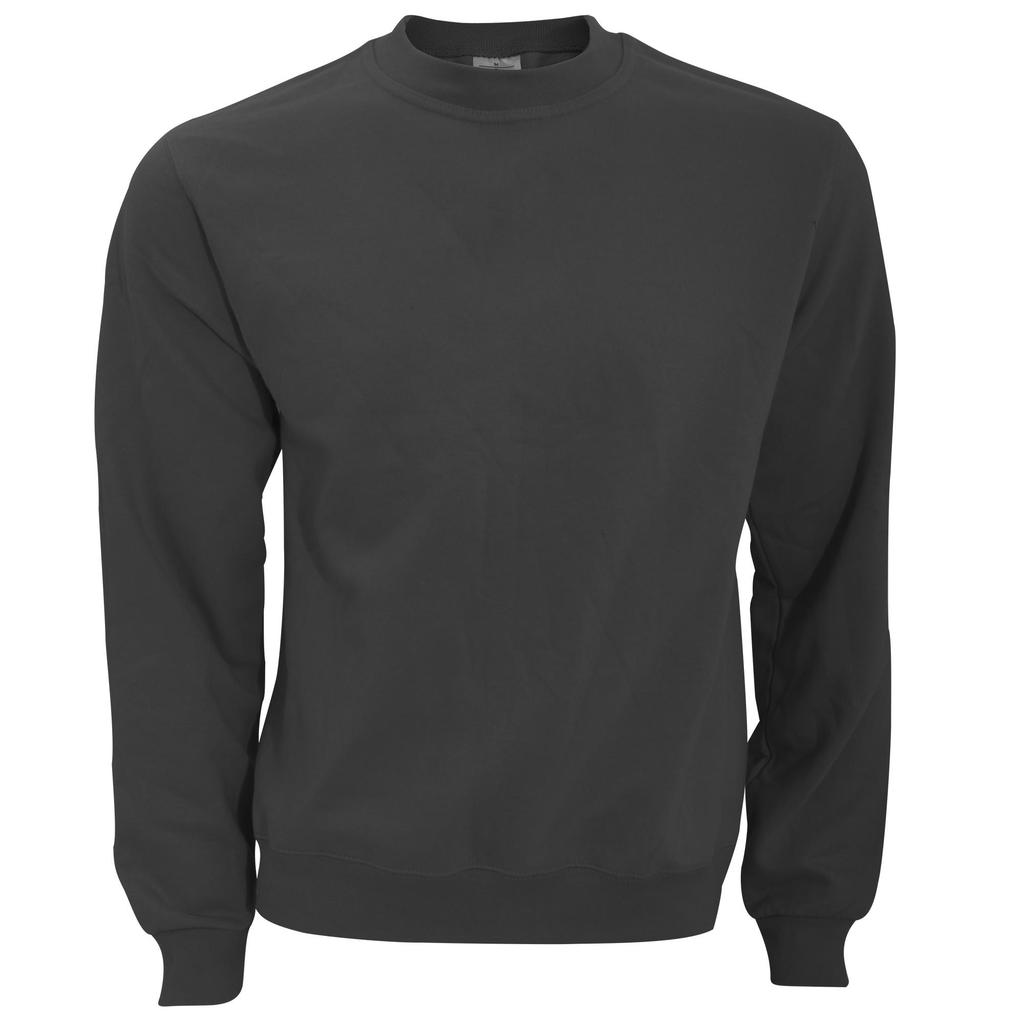 B&C Mens Crew Neck Sweatshirt Top