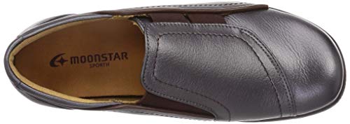 Spors SP2530 Women's Wide Walking Shoes, Medium Gray, 22.5 cm, 3E