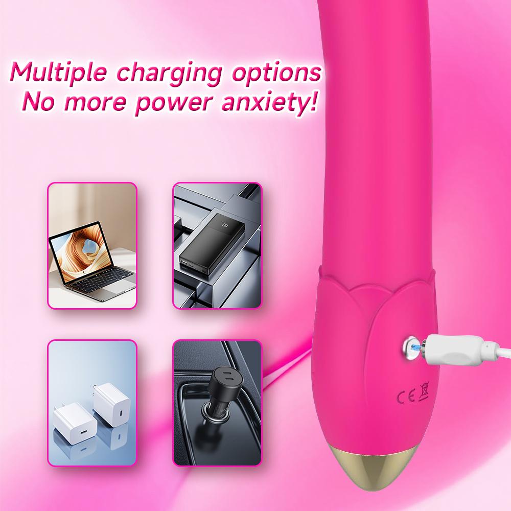 Water-resistant Silicone AV Powerful Vibrator Vaginal Massager, G-spot Stimulator Masturbator, Adult Sex Sexy Toys, Sex Toys 18+