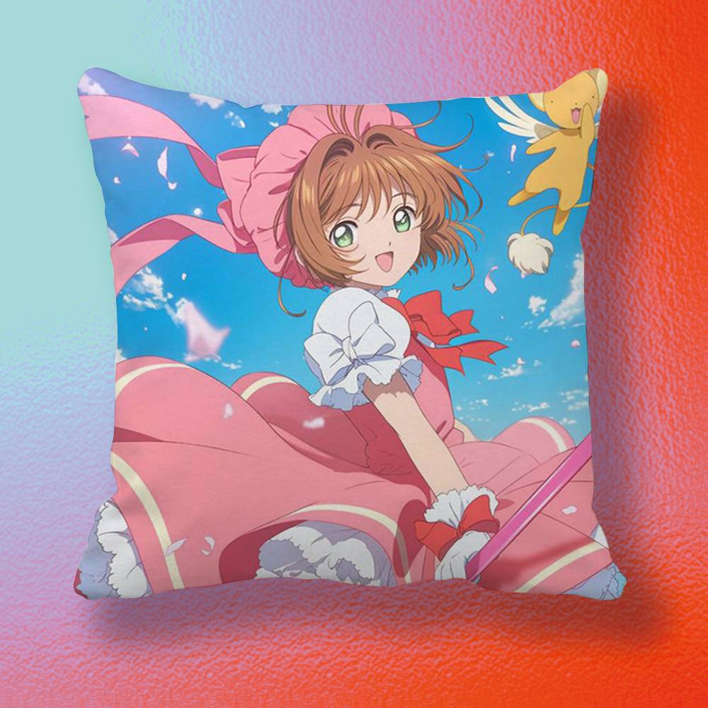 Cardcaptor SSakura  Pillow Cover Gift High Definition Digital printingSurprise Vivid Pattern Household