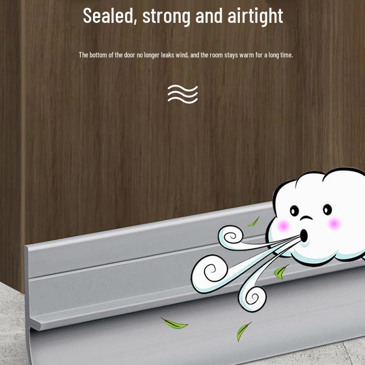 Self-Adhesive Soundproof Door Seal Strip for Windproof and Anti-Theft Protection