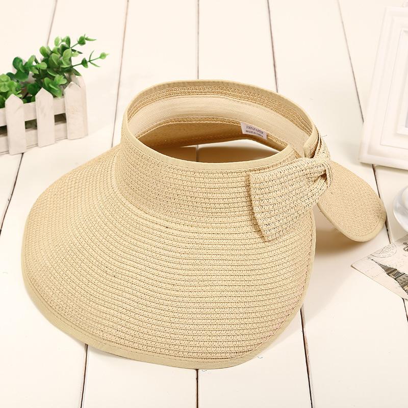 

Foldable Sunshade Open Top Hat Lightweight Breathable Wide Brim Hat Adjustable Headband for Outdoor Activities Travel and Daily Use
