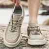 Chunky Platform Skate Board Shoes for Men Mesh Low Top Flat Sneakers Sports Casual Shoes Streetwear Walking Skateboarding Shoes