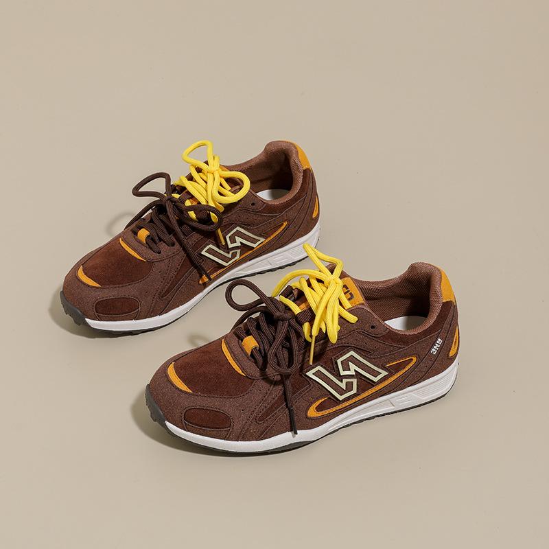 

Осенние новые дышащие кроссовки Forrest Gump женские ins студенческие повседневные кроссовки женские моральная подготовка кроссовки для бега LD 40 коричневый