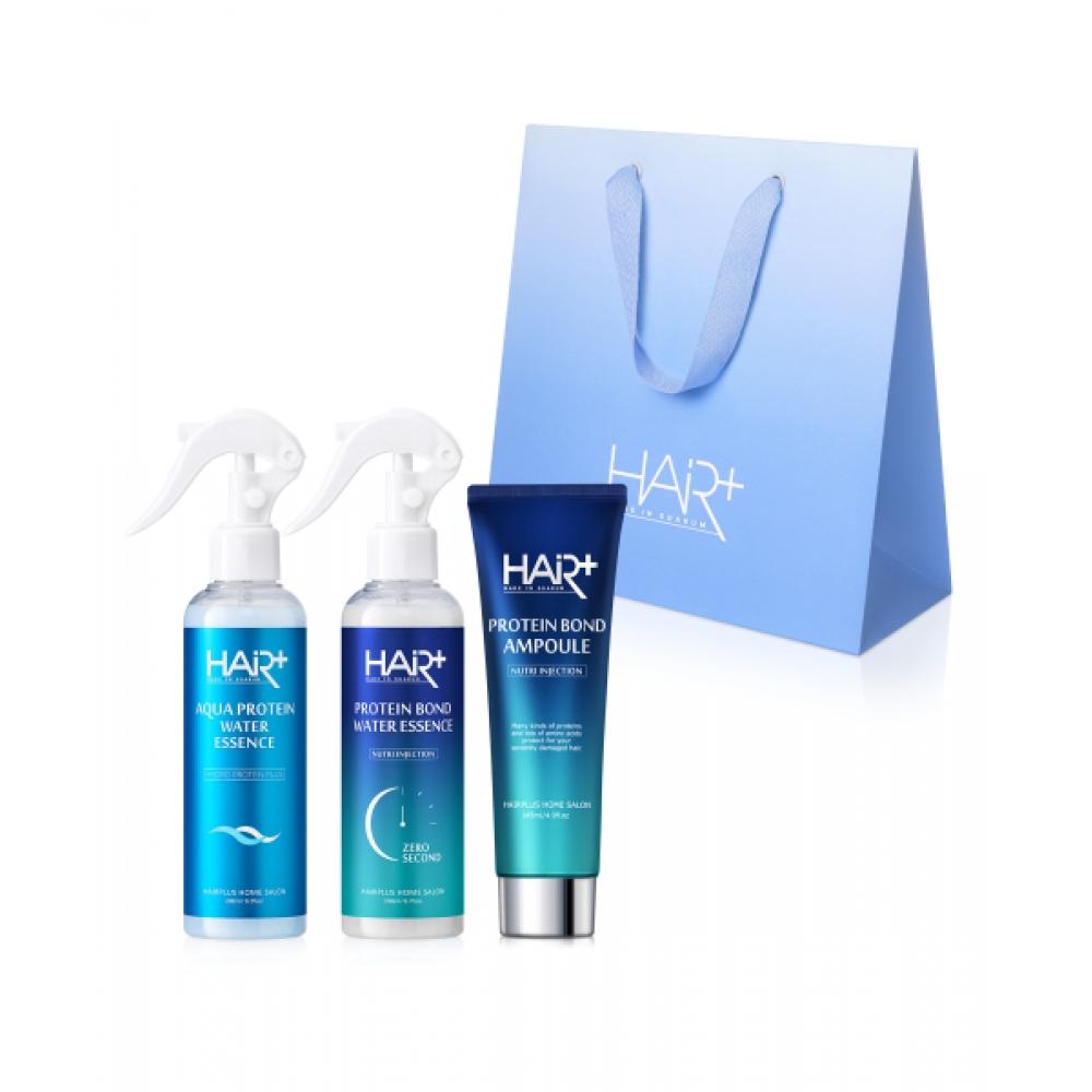 Hairplus Extremely Damaged Hair No Wash Hair Pack Protein Intensive Clinic Gift Set NONE