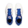 New LINING YuShuai 18 Basketball Shoes Men's Mid top White/Blue ABAU009-13