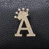 Unisex Versatile English Letter Brooch Lapel Pin for Suits and Clothing