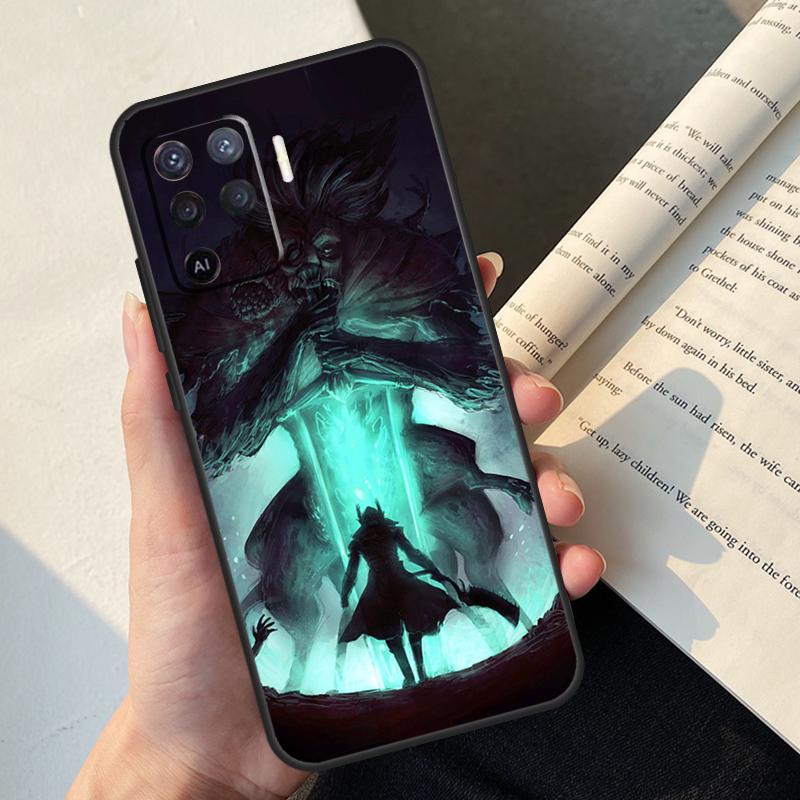Game Bloodborne Case For Oppo A80 A60 A40 A78 A38 A18 A98 A58 A96 A76 A16 A94 A74 A54 A15 A17 A57 A77 A5 Pro