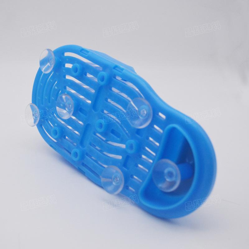 Bathroom Foot Massage Slippers Lazy Foot Washing Scrubbing Slippers Suction Cup Foot Scrubbing Slippers Dead Skin Remover TV Foot Washer