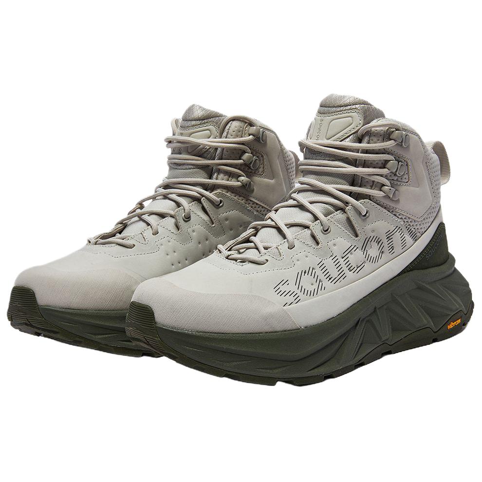 SAUCONY Zapatillas de running unisex Trigon Ultra Versátiles Cómodas Impermeables de Caña Media con Rebote Gris S28248-4