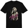 Blondie Mic T Shirt Mens Licensed Rock N Roll Music Band Tee Retro New Black
