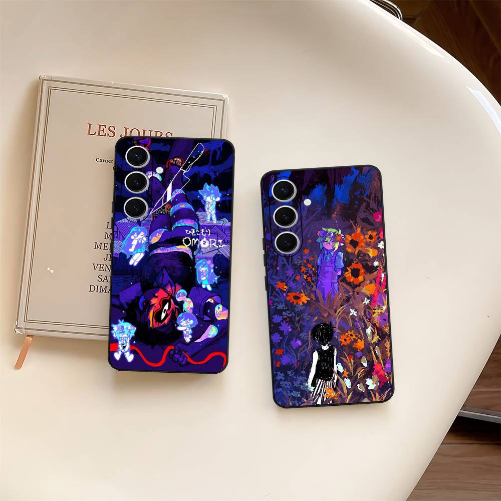 O-Omori Game Phone Case For Samsung S 24 Fe 25 Ultra Plus 20 Lite 21 30 22 23 24 22 Ultra 5G Fundas
