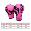 Boxing Gloves Kickboxing Gloves for Men Women Boxing Training & Sparring Gloves Muay Thai Training Hook and Loop Closure Gloves