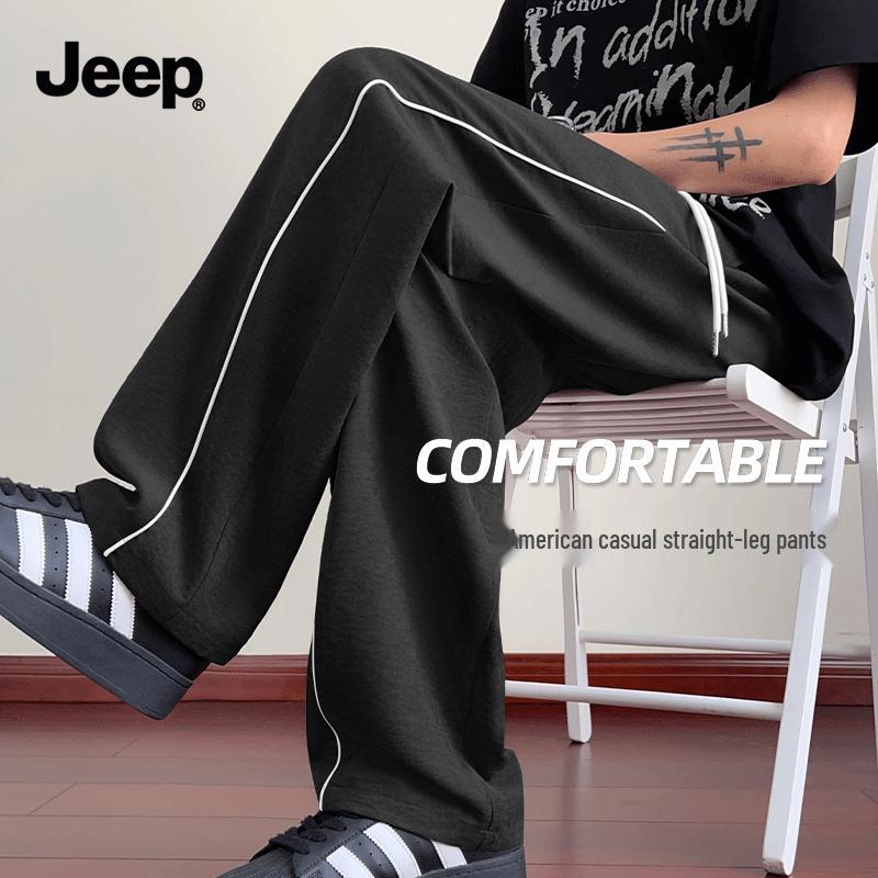 JEEP Men s Summer Lightweight Quick-Dry Straight-Leg Casual Sport Pants 2XL