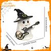 Halloween Night Figurine Cute Ghost Lamp Decorative for Desk Bookshelf