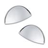 Chrome Left+ Right Headlight Washer Cover 61672752559/60 For Mini Cooper 08-2014