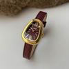 Simple Quartz Vintage Ladies Watch Luxury Fashionable Wristwatch Woman Niche Elegant Waterproof Leather Watches Gifts New
