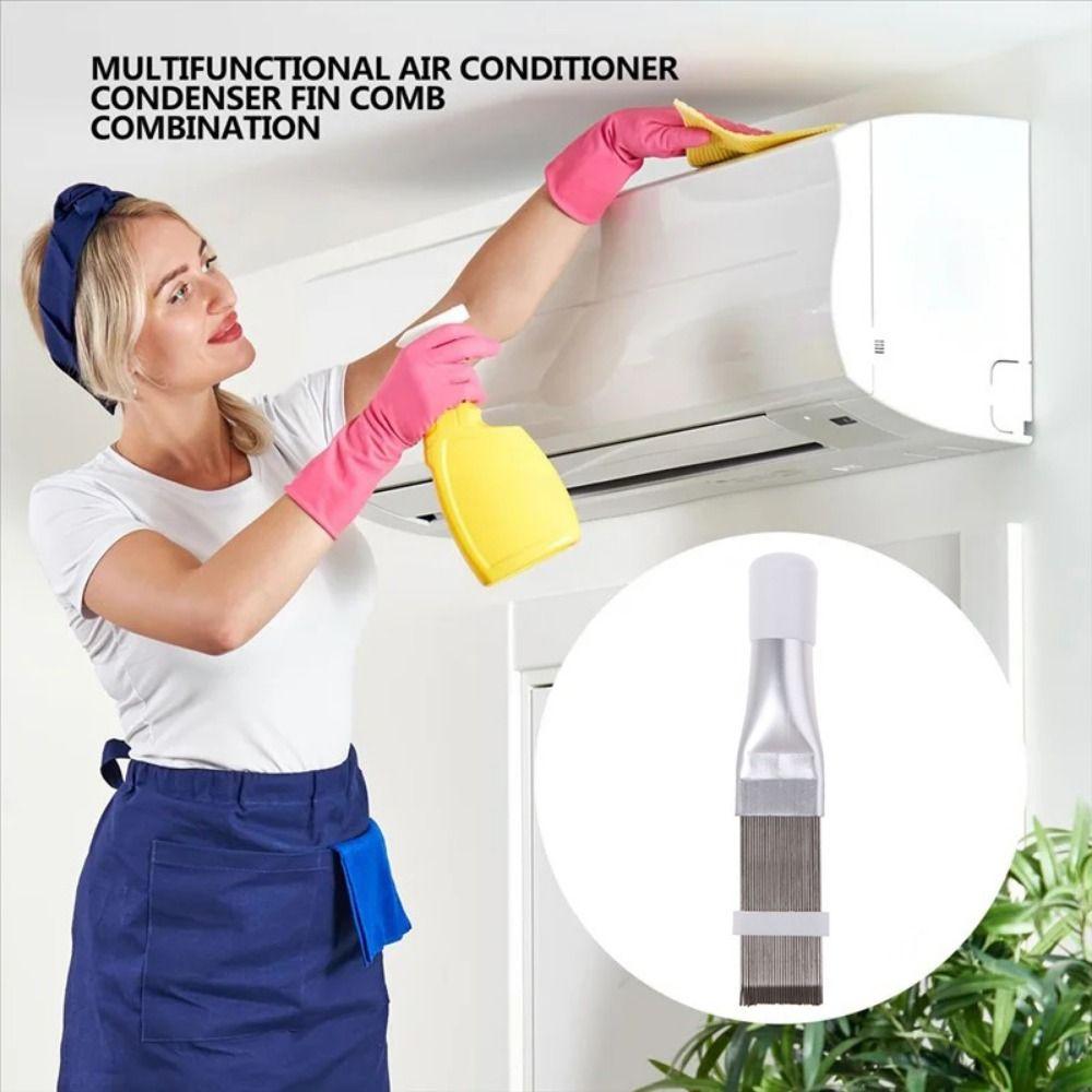 4Pcs/set Straightening Air Conditioner Condenser Comb  A/C Hvac Condenser Radiator