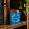 Bookmark Holder for Reading Enthusiasts Book Shape Pen Holder, Retro Literary Style Organizer, Durable Versatile PLA Container Stationery Storage