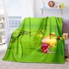 Christmas Gift Comedy Movie How the Grinch Stole Christmas Blanket Home Warming, Four Season Bed Decoration Sofa Cover Flannel Throwing Blanket K13