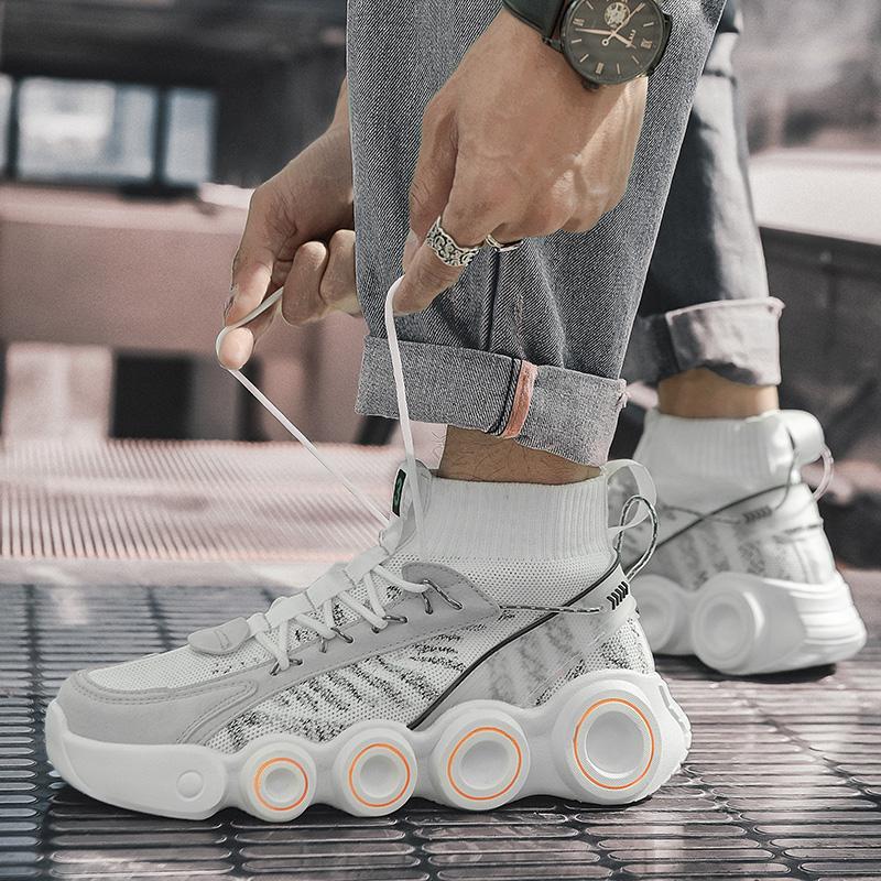 Модная мужская обувь Кроссовки Мужские теннисные туфли Роскошные мужские повседневные — фото 6