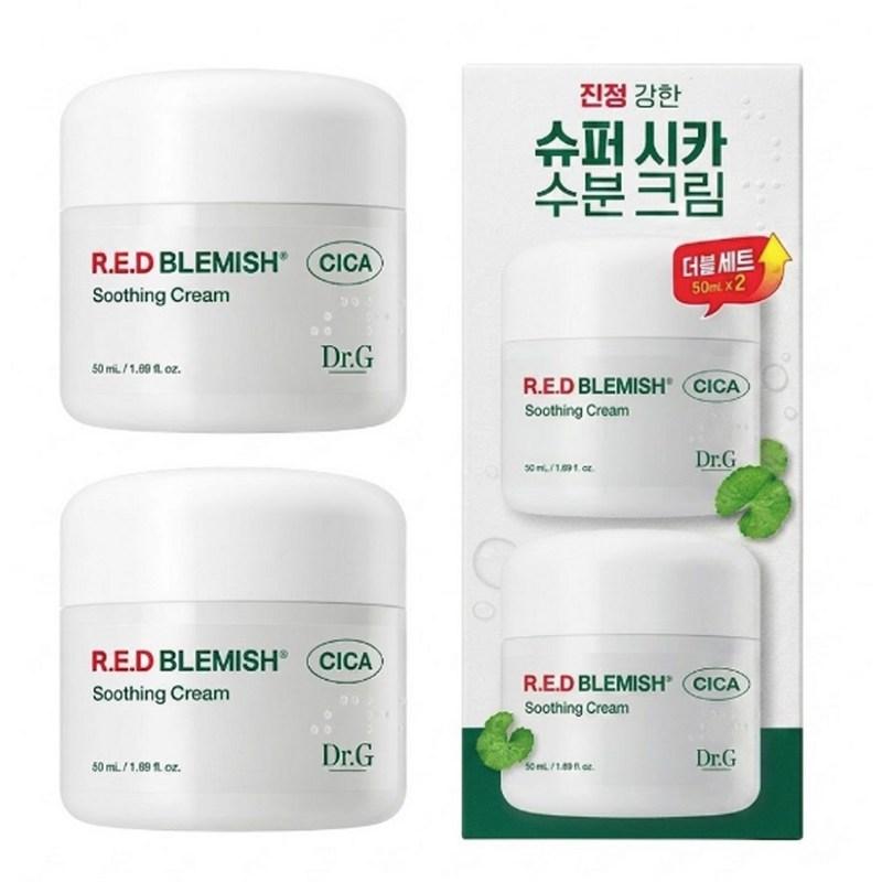 Dr.G Red Blemish Cica Soothing Cream, 50ml, 2 pcs