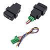 LED DRL Battery  Power Supply  Steering Sheel  Fan Switch Button For Mitsubishi Outlander  Pajero V73 V93 V97 2006-2012
