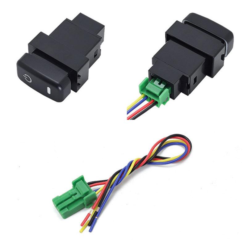 LED DRL Battery  Power Supply  Steering Sheel  Fan Switch Button For Mitsubishi Outlander  Pajero V73 V93 V97 2006-2012