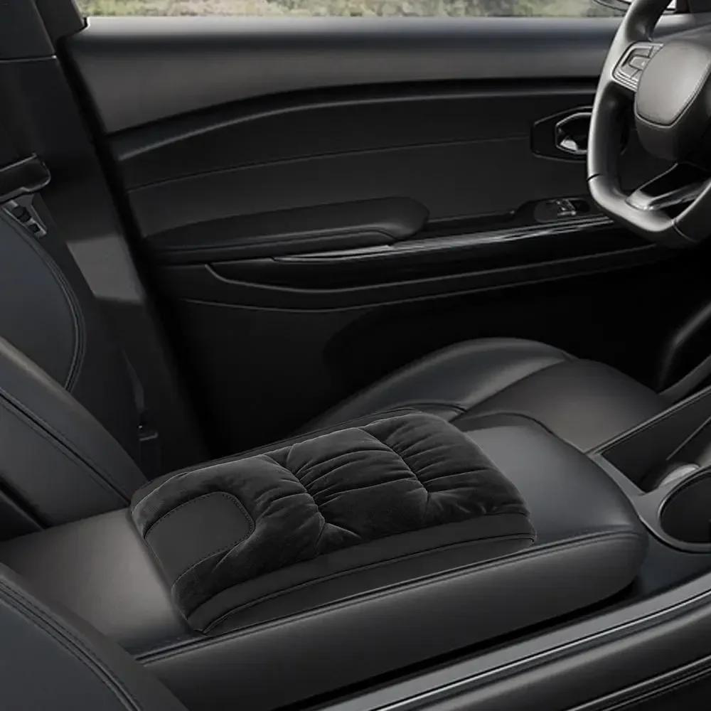 Universal Car Armrest Box Booster Pad Comfortable Support Center Console Heightened Elbow Drag Armrest Box Pad Car Interior
