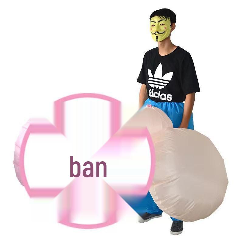 Inflatable Cute Animal Christmas Suit: Festive Fox & Unicorn Costume Toy for Parties and Performances