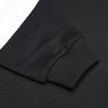 Fila Fusion Color Block American Vintage Loose Fit Hoodie Women hoodies Black T11W342206F-BK