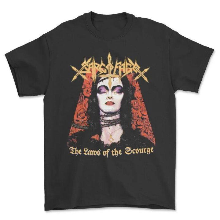 

SARCOFAGO the laws of scourge Collection Black All Size Shirt AL645 Unisex T-Shirt XXXXL