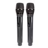 2PCS Drahtlose Mikrofon 2,4G Noise Reduktion Handheld Dynamische Mikrofon Set mit Empfänger für