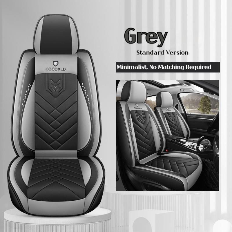 

Чехол на сиденье автомобиля Чехол на переднее сиденье Защитник сиденья Чехлы на сиденья для автомобиля Дышащая ПУ кожа Чехлы на сиденья автомобиля Подходят для большинства транспортных средств 1PC серый