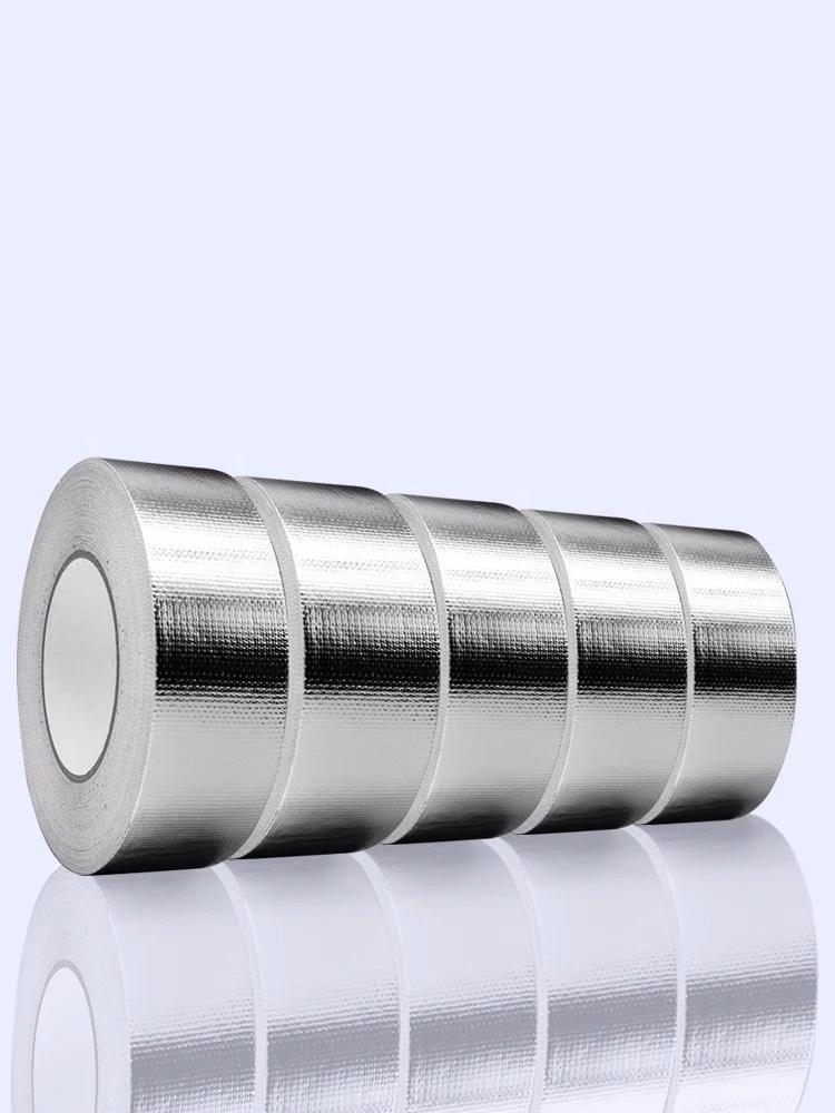 Glasfasergewebe Aluminiumfolienband Wärmeisolierung Verdickung von Küchenabzugshaube Flammhemmend Hochtemperaturbeständig