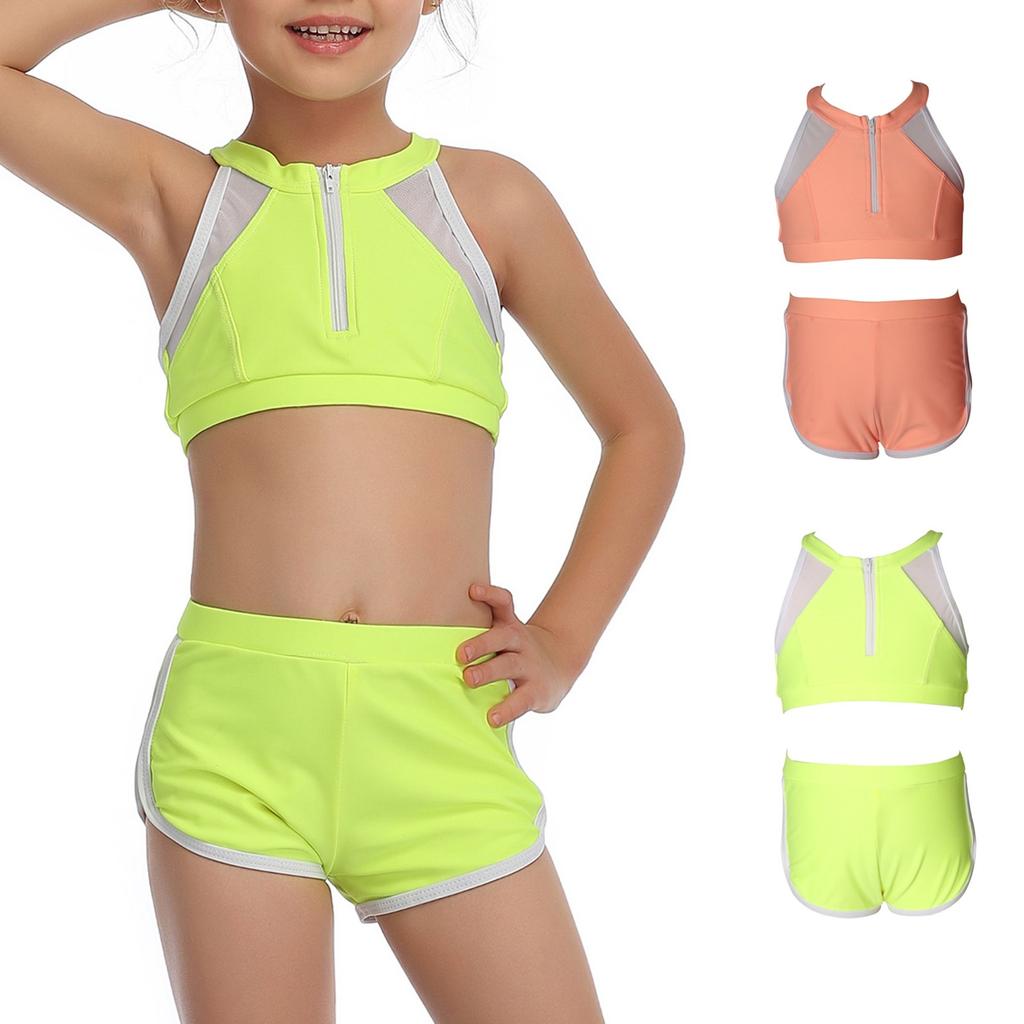 Summer Girls' One-Piece Swimsuit -Swimwear