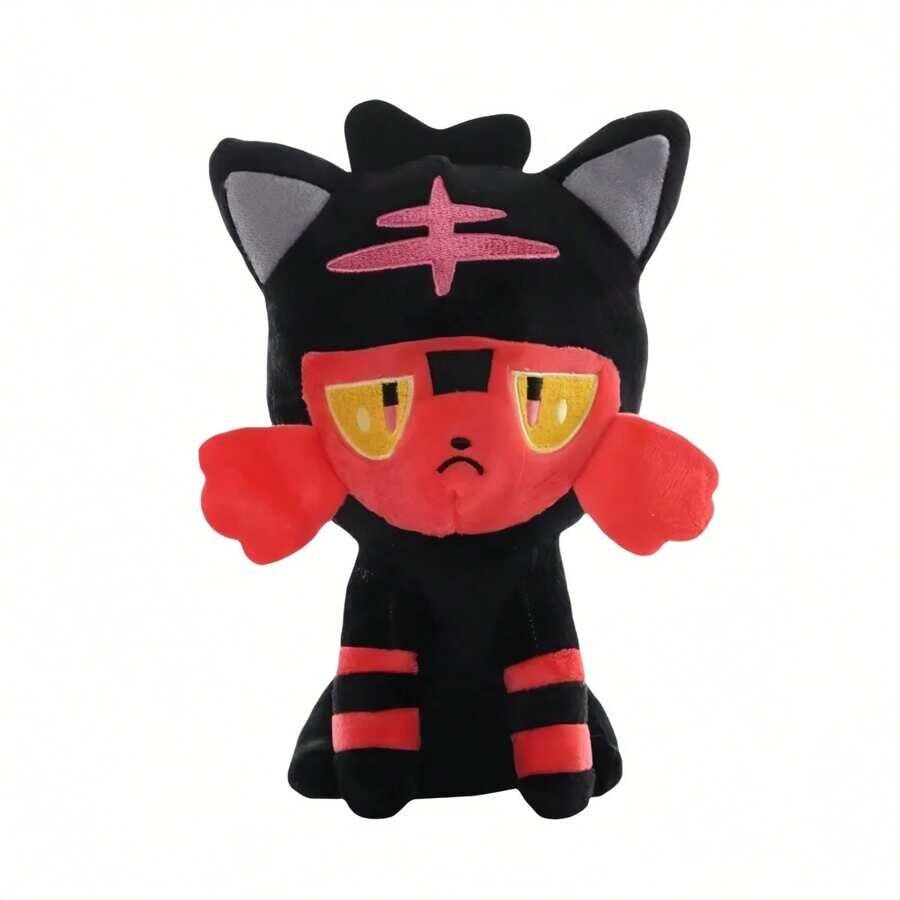 10 Style Pikachu Plush Toy Totodile Quilava Croconaw Vulpix Litten Cartoon Anime Figure Doll Plushie Girl Kids Xmas Gift