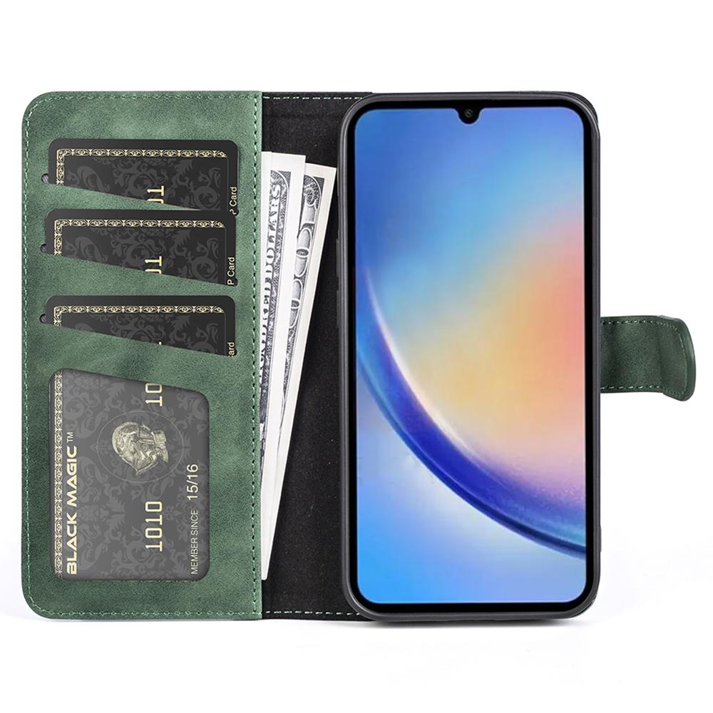 Green PU Leather