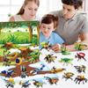 Building Blocks Advent Calendar 2025, 24 Packs Animal Insect Building Blocks Countdown to Christmas Party Favors for Kids