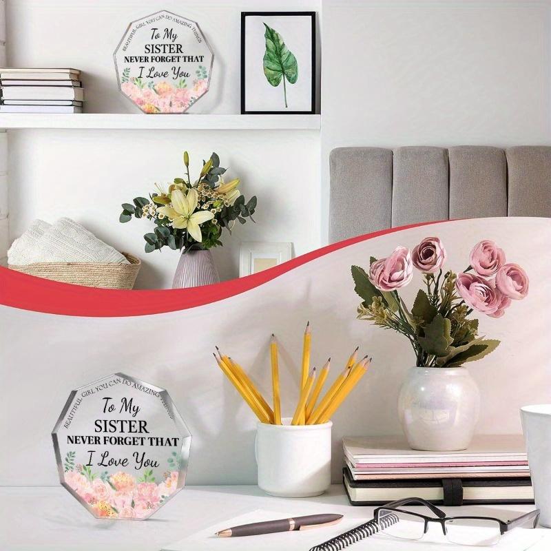 Sisters Acrylic Plaque - Versatile Gift for All Celebrations