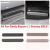 Seat Under Floor Air AC Conditioning Vent Outlet Dust Cover Stainless Steel Accessories For Geely Boyue L / Starray  2024