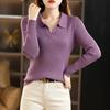 Women Sweater MODERN NEW SAGA Spring Slim Wool Sweaters Knitted Pullover Soft Warm Autumn Female Jumper Knit Top