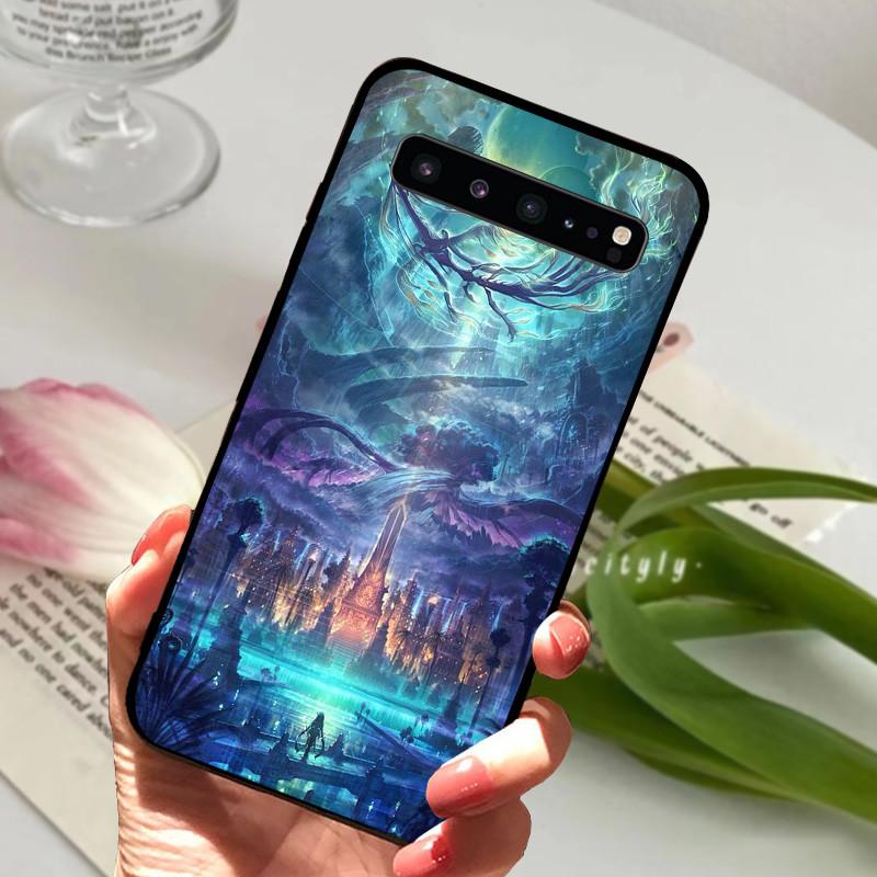 Pro Samsung S10 5G Pouzdro S10 Plus Nárazuvzdorné Mramorové Černé Pouzdra Pro Samsung Galaxy S10 Plus S10e Kryt Silikonový Zadní Nárazník S10+