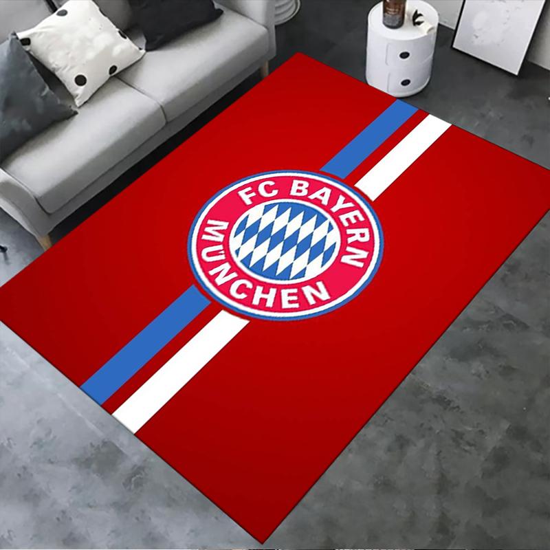 2025 New FC Bayern Munich Carpet Rug for Living Room Bedroom Home Sofa Decoration,Kids play Non-slip Floor Mat47