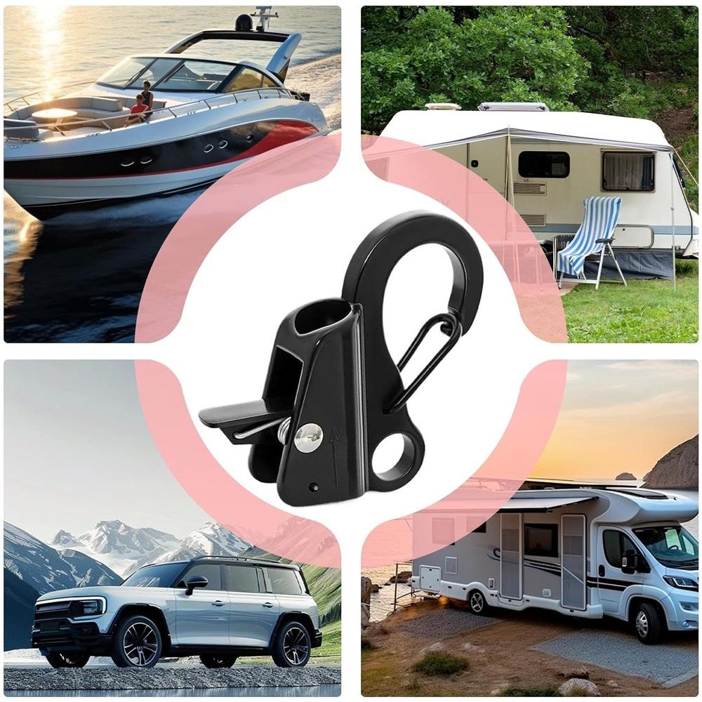 Anchors Sliding Hook, Adjustable Quick Release Anchors Rope Hook, Multipurpose Accessories for Boating, Fishing, Docking, Marine Navigation
