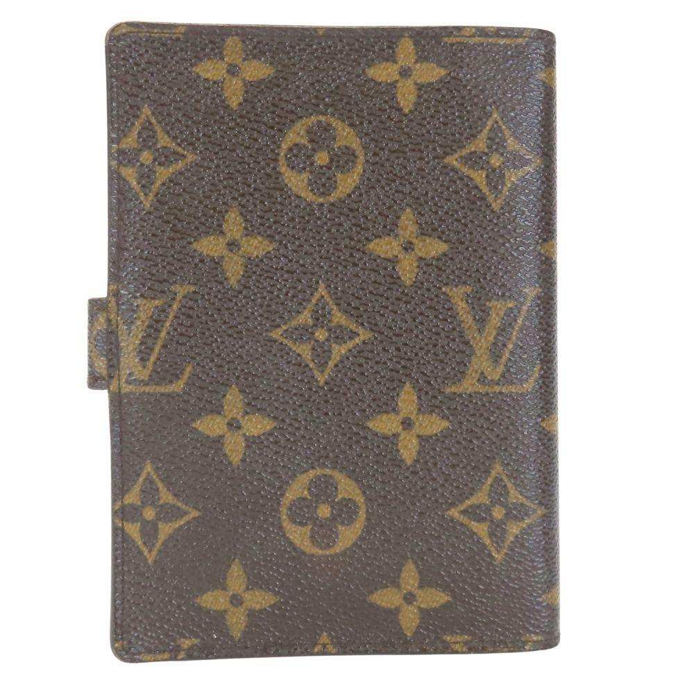 Used LOUIS VUITTON Notebook cover Agenda PM R20005 Monogram Brown Notebook cover