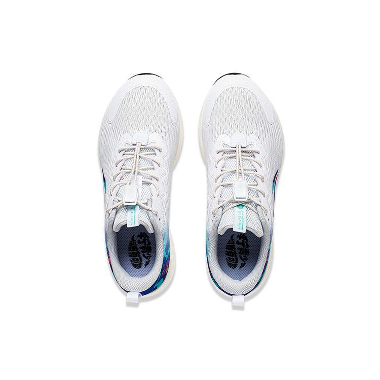 Li Ning Kids Comfortable Breathable Non-Slip Wear-Resistant Rebound Low-Top Running Shoes Kids Sneaker YKFT038-3