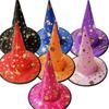 Cap Unisex Wizard Hat Pentagram Hat Favor Witch Hat Bronzing Wizard Cap Halloween Hat Magician Hat