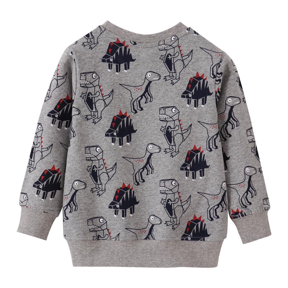 European-Style Children's Long Sleeve Cotton Hoodie for Autumn/Winter