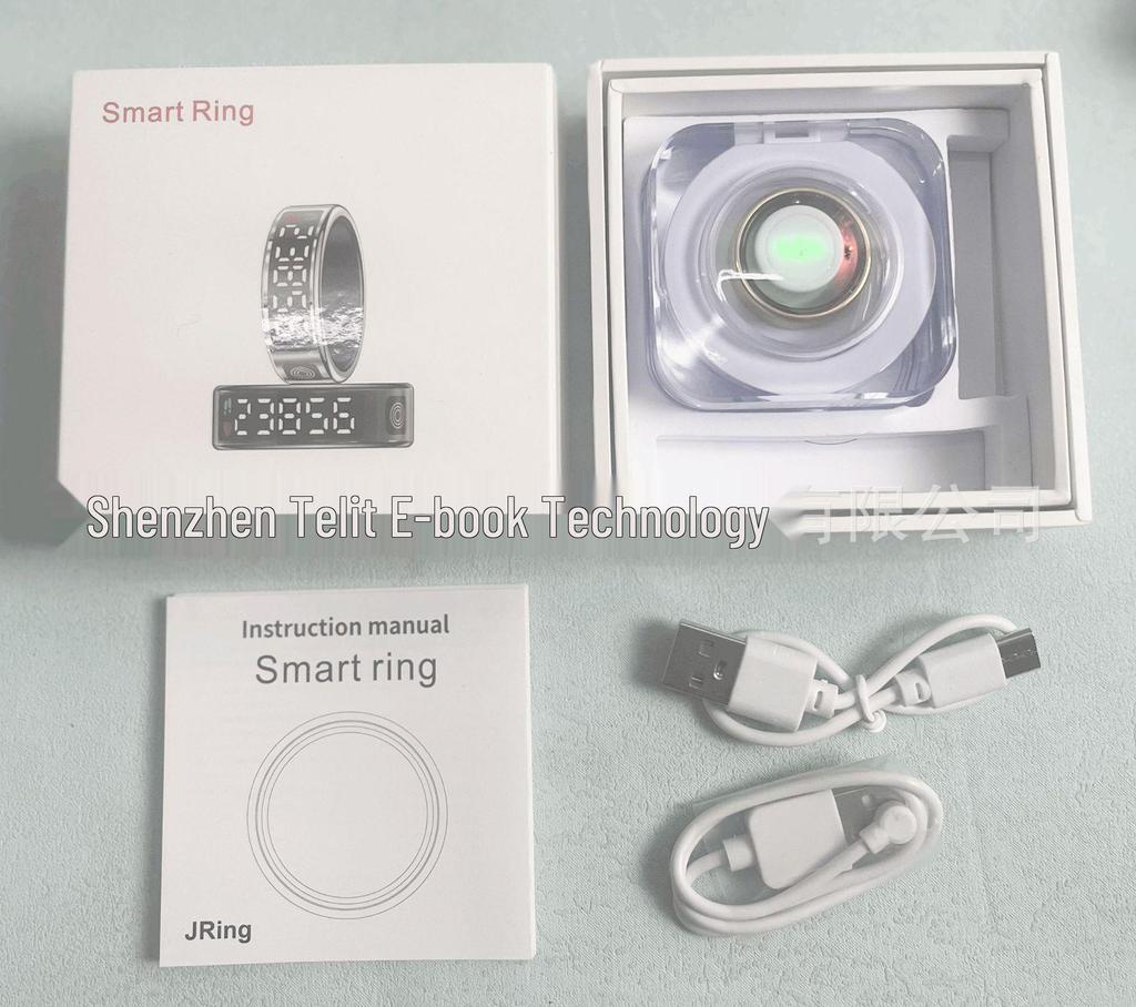 Smart Ring - Heart Rate, Blood Oxygen, Exercise & Sleep Monitor